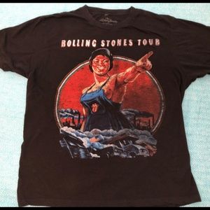 ROLLING STONES VINTAGE 1978 US TOUR T-SHIRT LARGE